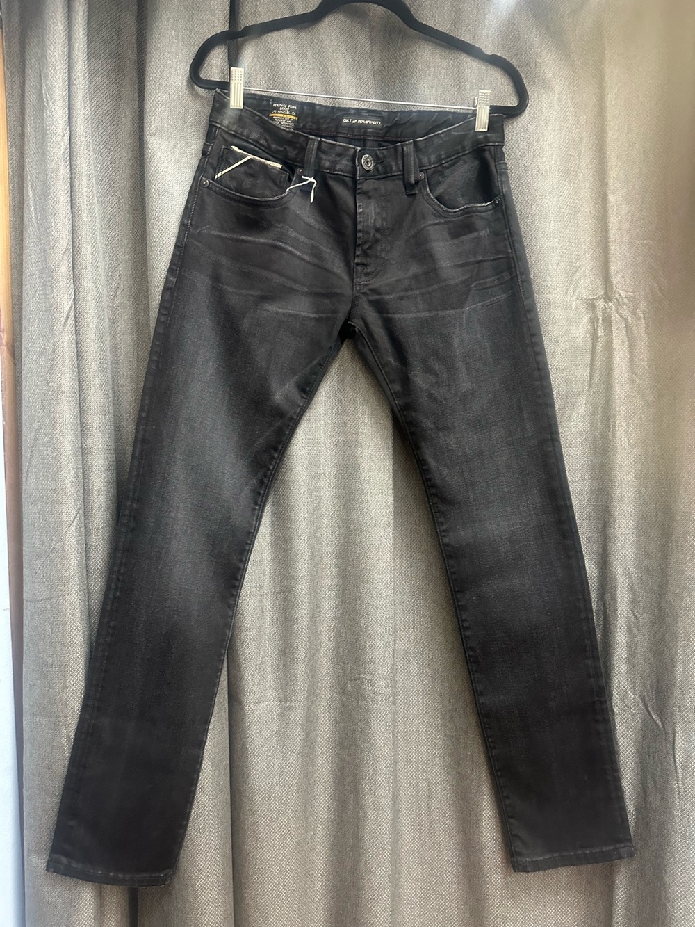 Cult of Individuality Black Slim Men's Jeans
